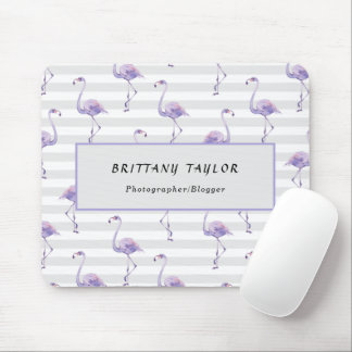 Classic Luxury Rose White Mousepad