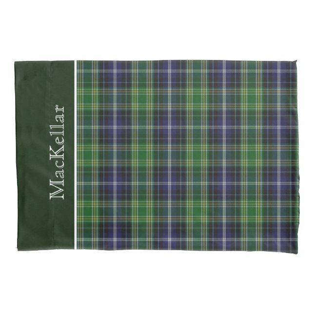 Classic MacKellar Tartan Kariert Pillow Case Kissenbezug (Vorderseite)