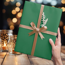 Classic Medium Emerald Green - Wrapping Paper Geschenkpapier