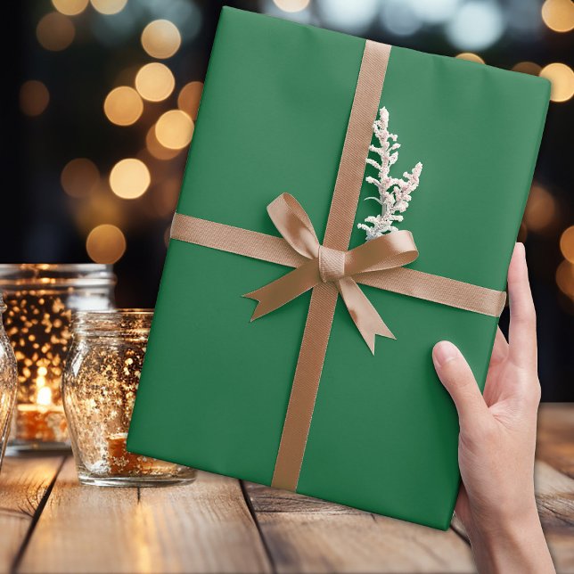 Classic Medium Emerald Green - Wrapping Paper Geschenkpapier (Von Creator hochgeladen)
