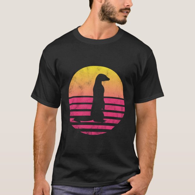 Classic Meerkat Geschenk T-Shirt (Vorderseite)