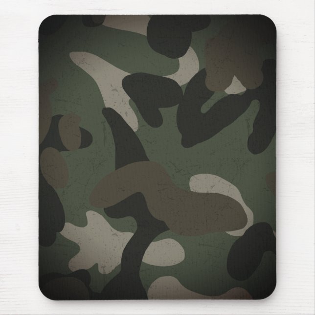 Classic Military Camo Pattern Mousepad (Vorne)