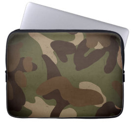 Classic Military Camouflage Pattern Laptopschutzhülle