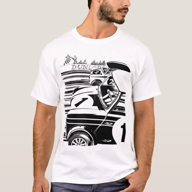 Classic Mini Racing T-Shirt (Vorderseite)