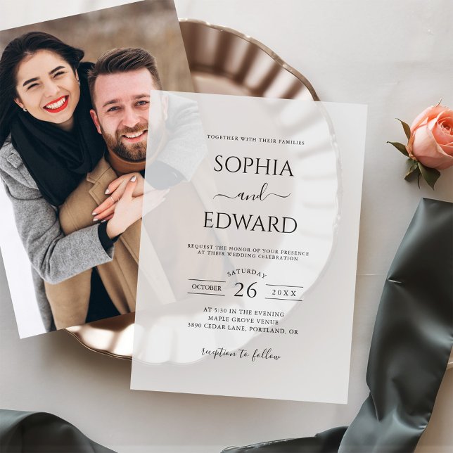 Classic Minimal Black and White Wedding (Von Creator hochgeladen)