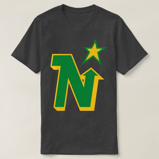 Classic Minnesota North Stars Hockey TShirt 3 (Design vorne)