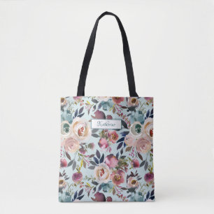 Classic mit dem Namen Dusty Green Blue Pink Floral