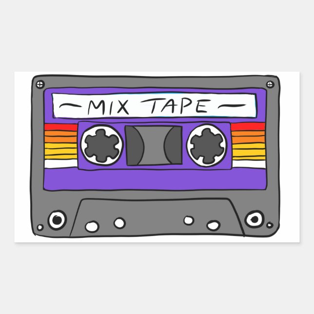 Classic Mix Tape Sticker (Vorderseite)