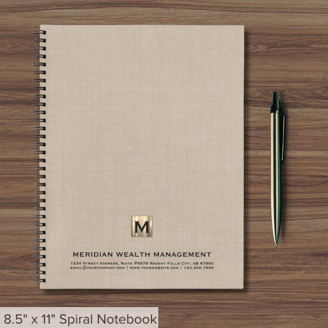 Classic Monogram Wealth Notebook Notizbuch (Von Creator hochgeladen)