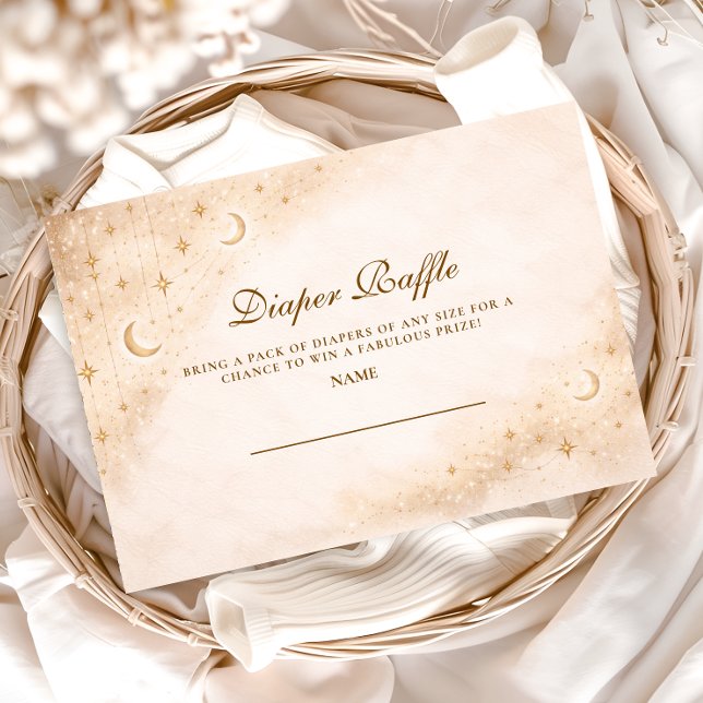 Classic Moonlight Diapper Raffle Begleitkarte (Von Creator hochgeladen)