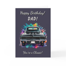 Classic Mopar Charger Muscle Car Geburtstag