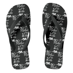 Classic Mother of the Bride Wedding Flip Flops