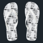 Classic Mother of the Bride Wedding Flip Flops<br><div class="desc">Classic Mother of the Bride Wedding Flip Flops</div>