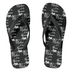 Classic Mother of the Groom Wedding Flip Flops