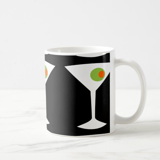 Classic Movie Martini Coffee Tasse (schwarz) (Rechts)