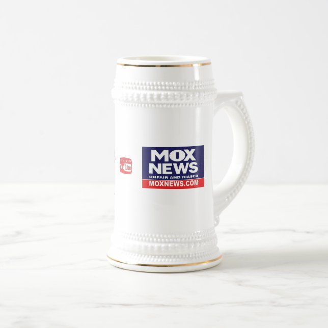Classic MOXNews Cups Bierglas (VorderseiteRechts)