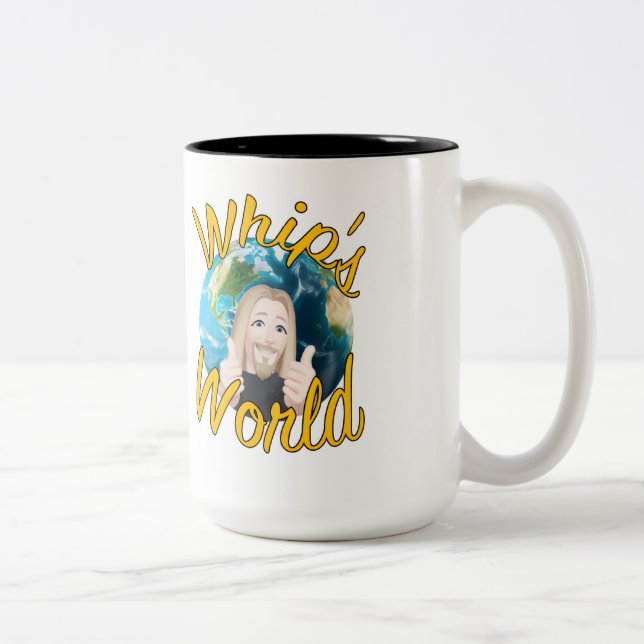 Classic Mug, 15 oz Two-Tone Coffee Mug Zweifarbige Tasse (Rechts)