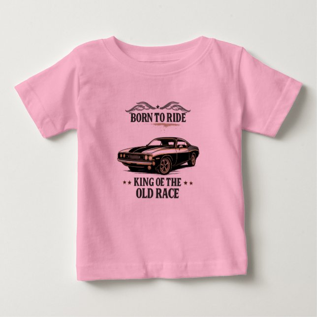 Classic Muscle Car Baby T-Shirt (Vorderseite)