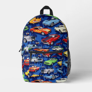 Classic Muscle Cars Bedruckter Rucksack
