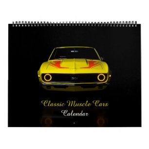 Classic Muscle Cars Kalender