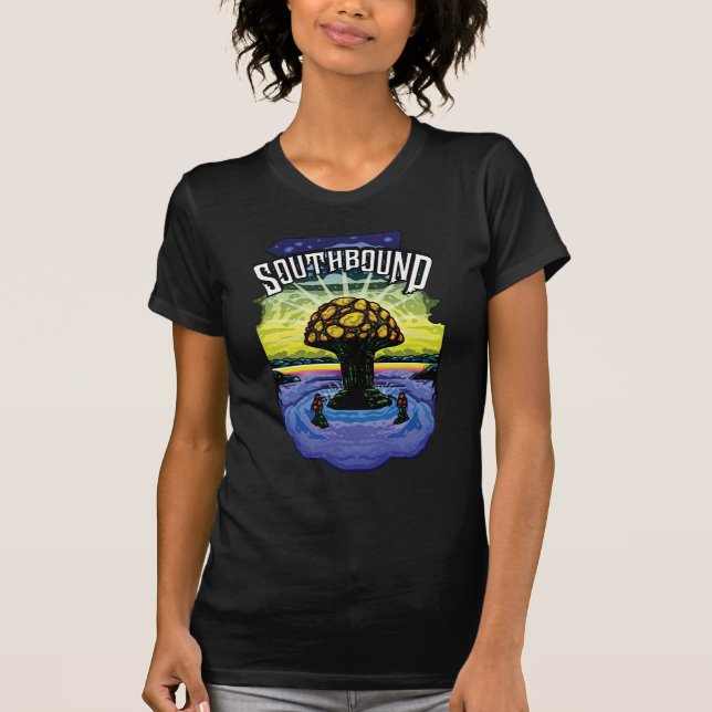 Classic Mushroom-Women's T Shirt-Black T-Shirt (Vorderseite)