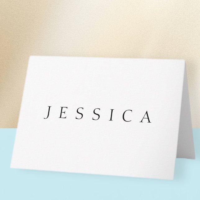 Classic Name (or word) Karte (Von Creator hochgeladen)