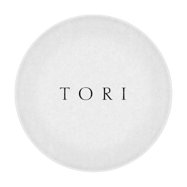 Classic Name (or word) Schneidebrett (Vorderseite)