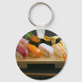"Classic Nigiri Sushi Keychain – Japanese Minimali Schlüsselanhänger