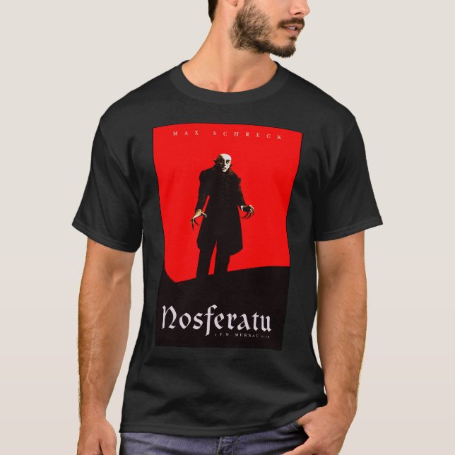 Classic NOSFERATU Filmplakat T - Shirt (Vorderseite)