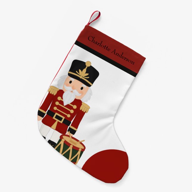 Classic Nutcracker Christmas Kleiner Weihnachtsstrumpf (Vorderansicht (hängend))
