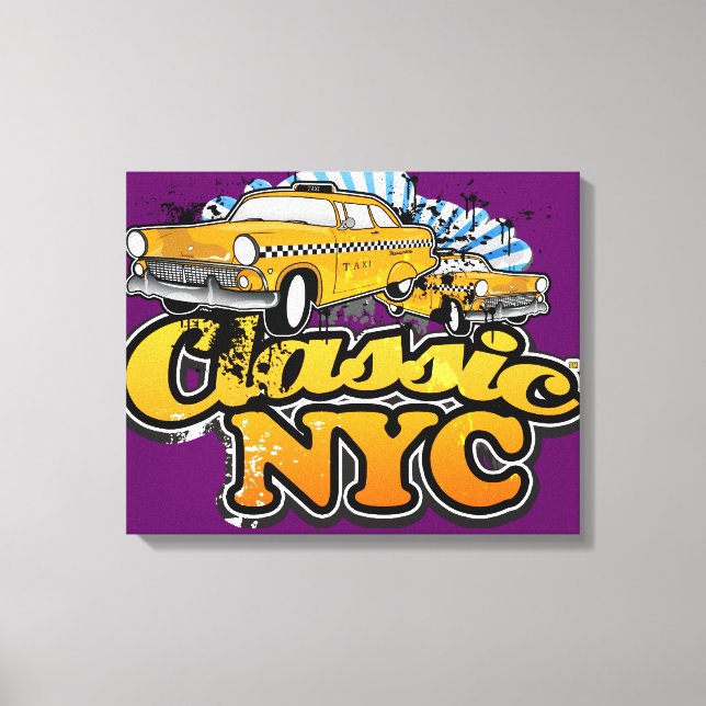 Classic NYC Leinwanddruck (Vorderseite)