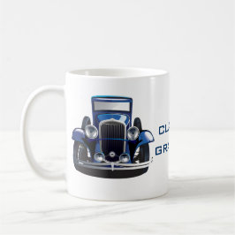Classic Opa Classic Car Design Coffee Tasse
