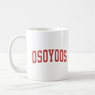 Classic Osoyoos BC Verstörte kanadische Wüste Kaffeetasse