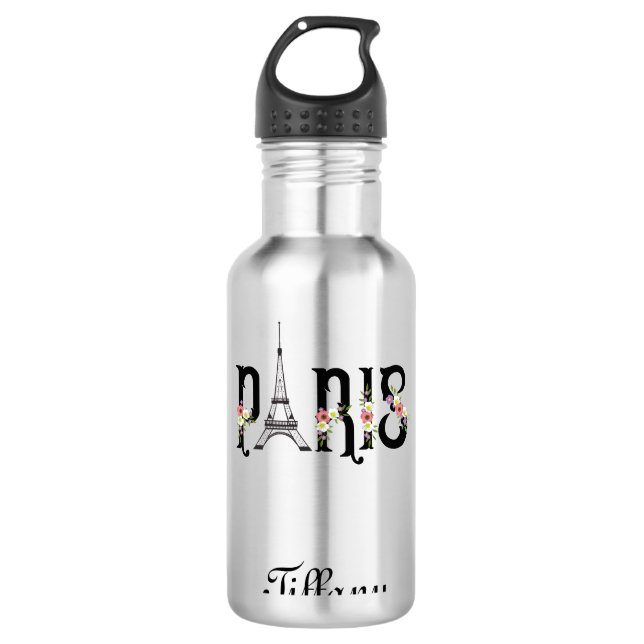 Classic Paris Edelstahlflasche (Vorderseite)