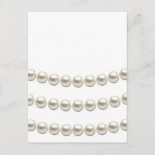 Classic Pearls Postkarte
