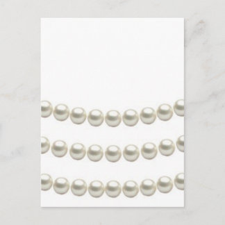 Classic Pearls Postkarte
