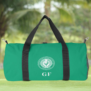 Classic Personalisiert Golf Club Company Name Gree Duffle Bag