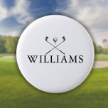 Classic Personalisiert Name Golf Clubs<br><div class="desc">Personalisieren Sie den Namen in klassischer Typografie,  um ein einzigartiges Golfgeschenk zu schaffen und für jeden Golfer zu behalten. Entwickelt von Thisisnotme©</div>