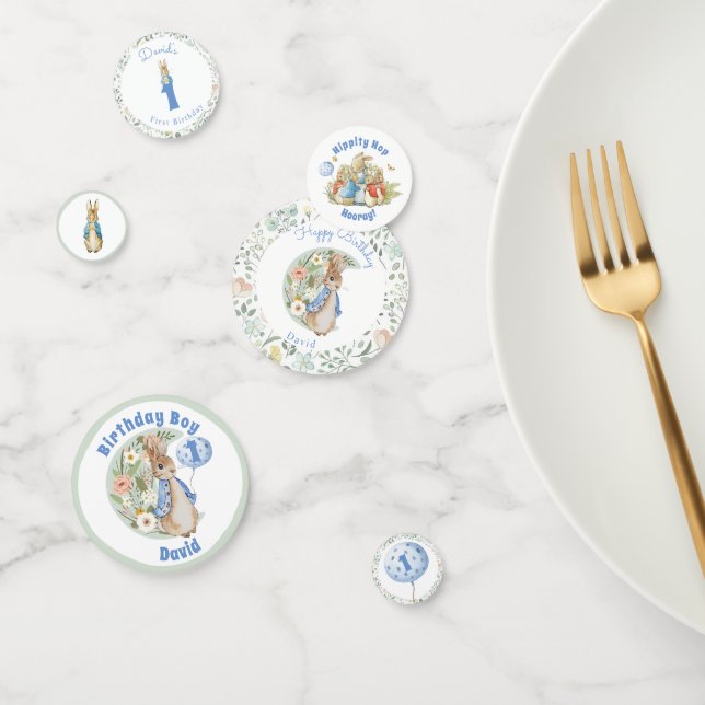 Classic Peter der Rabbit Beatrix Potter Geburtstag Konfetti (Gruppe)