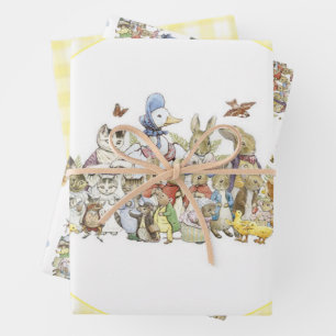 Classic Peter der Rabbit Geburtstagsparty Geschenkpapier Set