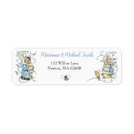 Classic Peter the Rabbit Baby Shower Address