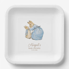 Classic Peter the Rabbit Baby Shower Pappteller