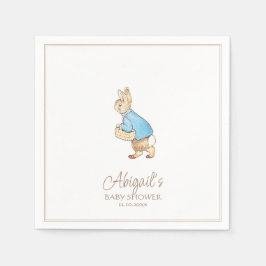 Classic Peter the Rabbit Baby Shower Serviette
