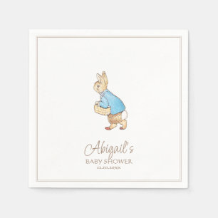Classic Peter the Rabbit Baby Shower Serviette