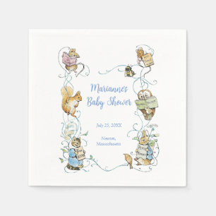 Classic Peter the Rabbit Baby Shower Serviette