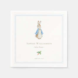 Classic Peter the Rabbit Baby Shower Serviette