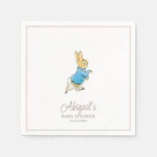 Classic Peter the Rabbit Baby Shower Serviette