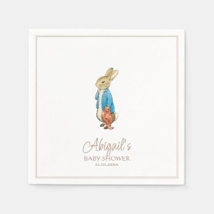 Classic Peter the Rabbit Baby Shower Serviette