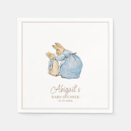 Classic Peter the Rabbit Baby Shower Serviette