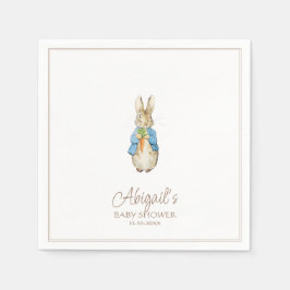 Classic Peter the Rabbit Baby Shower Serviette